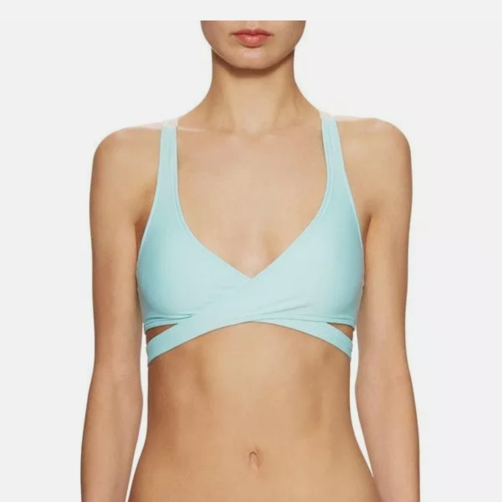 L*Space crochet bikini top